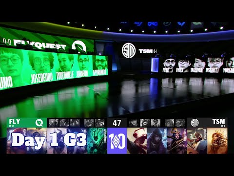 FLY vs TSM | Day 1 LCS 2022 Lock In Groups | FlyQuest vs TSM full game