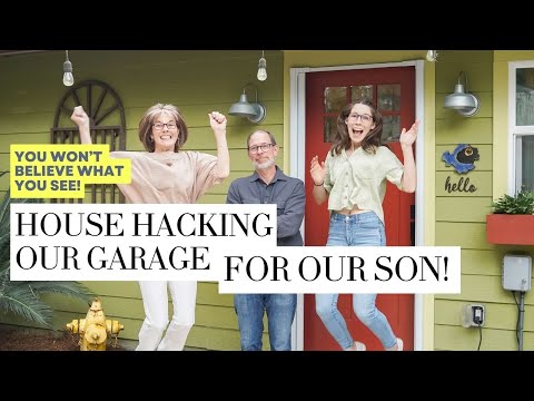 HOUSE HACKING OUR GARAGE FOR OUR SON SINCE RENTS ARE WAY TOOO HIGH!
