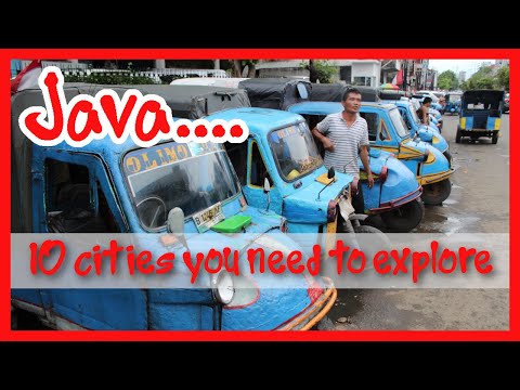 10 cities in Java you need to explore