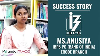 Success Story _ Ms. Anusiya _ IBPS PO (Bank Of India) - 2020 | Race Institute_ Erode Branch