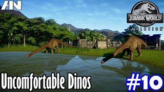 Jurassic World Evolution - Making Dinos Uncomfortable! - #10