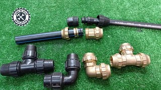 Tubería de POLIETILENO Negro, TIPOS, ACCESORIOS, UTILIZACIÓN (2021) ✅+TRUCOS #CURSO DE FONTANERIA.