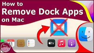 How to Remove an App from the Dock on Mac - macOS Monterey