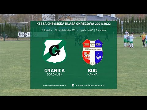 Skrót meczu: Granica Dorohusk - Bug Hanna 2:3