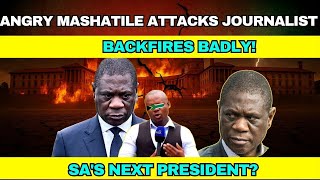 Paul Mashatile LOSES IT on Journalist -It Backfires Badly!