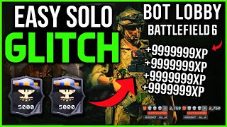*NEW* MAX RANK GLITCH BF6! EASY XP BOT LOBBY BF6 UNLIMITED WEAPON XP UNLOCKS BATTLEFIELD 6 GLITCH!