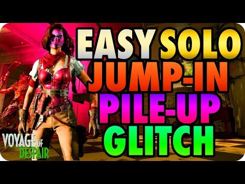 BO4 Zombie Glitches: Solo Easy Jump-In Zombie Pile-Up Glitch VoD - Black Ops 4 Zombie Glitches