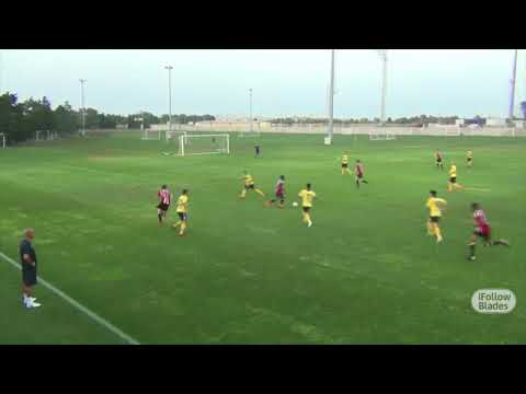 Santa Lucia 0-7 Blades U23s - goals