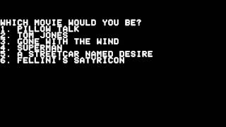 Interlude for the Apple II (WARNING! Contains mature content!!!)