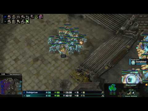 Starcraft 2 - PvZ - Cyan vs JimRising on New Gettysburg