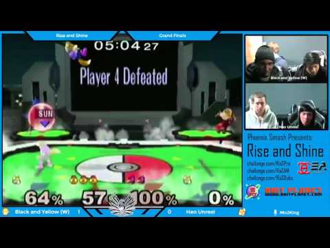 Rise and Shine Doubles Grand Finals - Deathgazer + AlphaDash vs Hao + Unreal