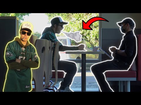 Vaping During Interview Prank!