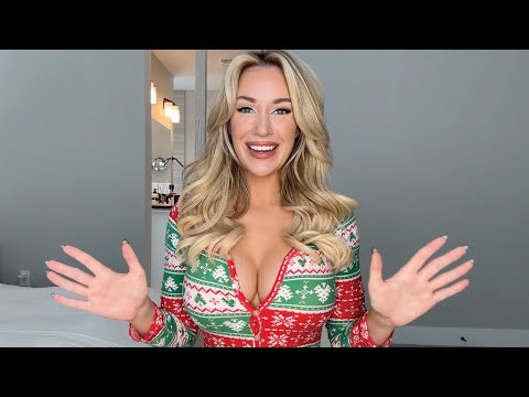 Paige Spiranac Rocks a Holiday Onesie To Share All Her Favorite Golf Gift Ideas