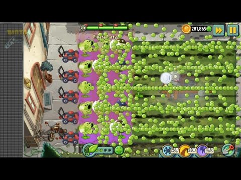 Plants vs Zombies 2 - Peañata Party 12/07/2016 (December 7th)
