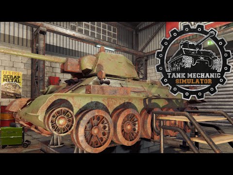 Tank Mechanic Simulator | Demo Gameplay | "Excavating Tanks!"