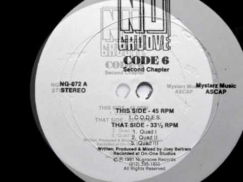 Code 6 - Quad II - NU Groove Records US 1991