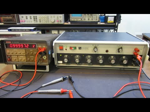 EDC/Krohn-Hite MV216A DC Voltage Standard Teardown and Tempco Measurement