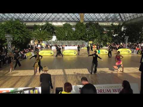 WDSF Austrian Pyramid Cup 2019, Senior II, Latin final samba