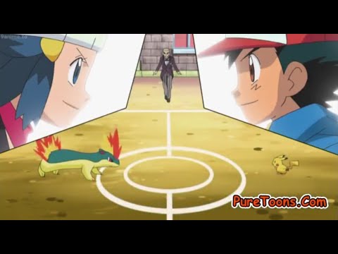 Ash Vs Dawn Rematch | Pokemon Unova League | Cynthia Become Judge | #PokeMegaXY