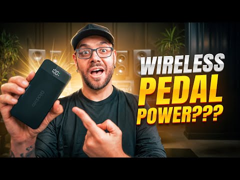 The NEW D’Addario XPND Wireless Pedal Power Kit!!
