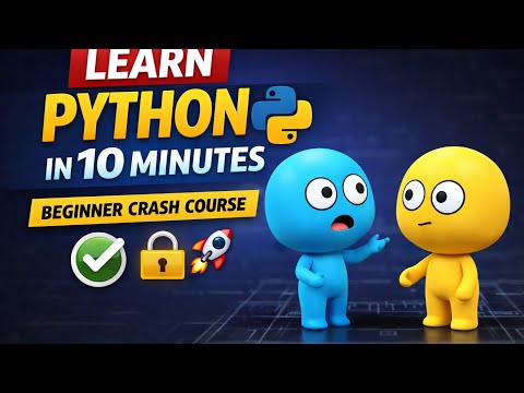 Learn Python In 8 Minutes Beginner Crash Course Learnpython Python Explore Fyp