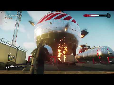 Baguncinha no Just Cause 4 - Explodindo a BOLA GIGANTE