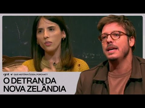 Ela caiu no GOLPE DA MOTO do outro lado do mundo! | Que História É Essa, Porchat? | GNT