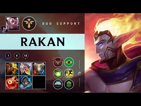Rakan Support vs Lux - BR Grandmaster Patch 25.22