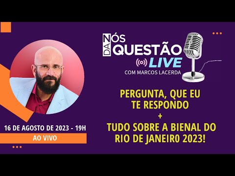 LIVE COMIGO - PERGUNTA QUE EU TE RESPONDO 16 08 2023 | Psicólogo Marcos Lacerda