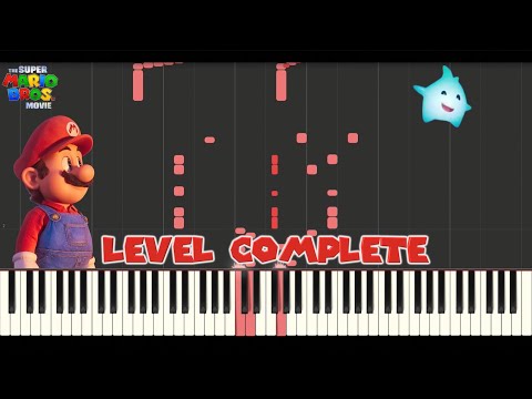 Piano Cover - The Super Mario Bros. Movie, "Level Complete"
