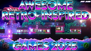 Five Best Retro-Inspired Platforming Games of 2025 #pixelgames #retrogaming #retrogames