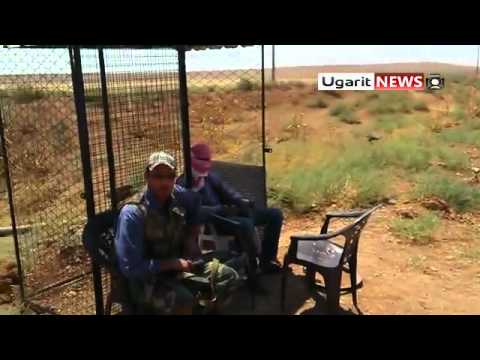 أحد حواجز كتيبة عائشة أم المؤمنين في بلدة سلوك في ريف الرقة