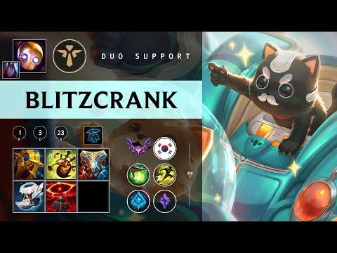 Blitzcrank Support vs Bard - KR Master Patch 26.03