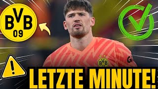 SCHAU DIR DAS AN! Es hat alle überrascht! UNGLAUBLICH! BORUSSIA-NEWS HEUTE!