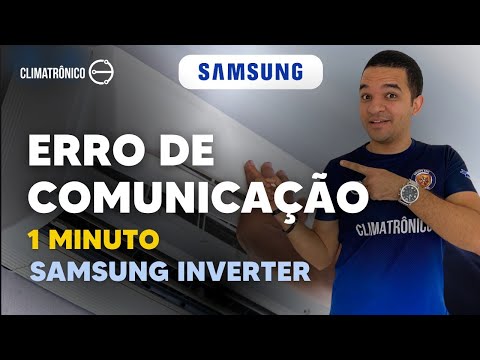 Vídeo: Erro de Comunicação 1 Minuto na Placa Samsung: 3 LEDs | 200+