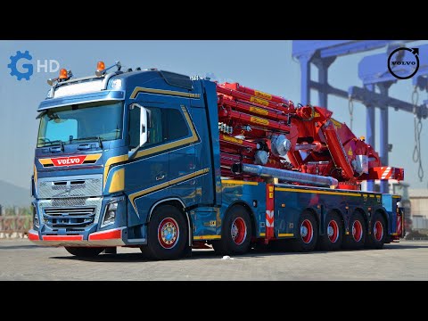 The Most Powerful And Impressive Volvo Trucks That You Have To See ▶ Oversize loads