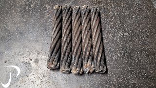 Canister Damascus From Cable and Copper