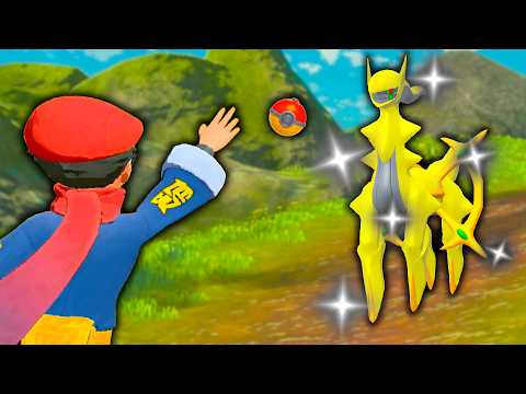 Complete Pokémon Legends Arceus ONLY with SHINYs!