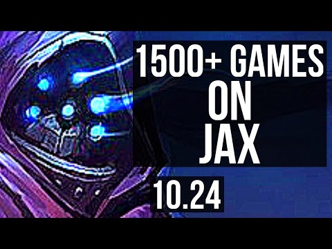 JAX vs GRAVES (JUNGLE) | 1500+ games, 6/1/3, 800K mastery | KR Diamond | v10.24