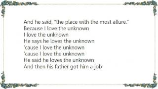 Clem Snide - I Love the Unknown Lyrics