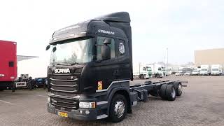 Camion châssis Scania R450 6x2 chassis, Euro 6, Topline, TUV, NL Truck TOP! à vendre - Image 4 | Autoline BJ Camion châssis Scania R450 6x2 chassis, Euro 6, Topline, TUV, NL Truck TOP! | Image 4 - Autoline