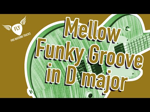 Mellow Jazzy Groove Backing track for Guitar Jam in D major