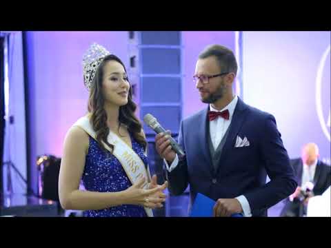 Kamila Świerc Miss Polski 2017 -  w rozmowie z Emilem Dąbrowskim na Gali Finałowej