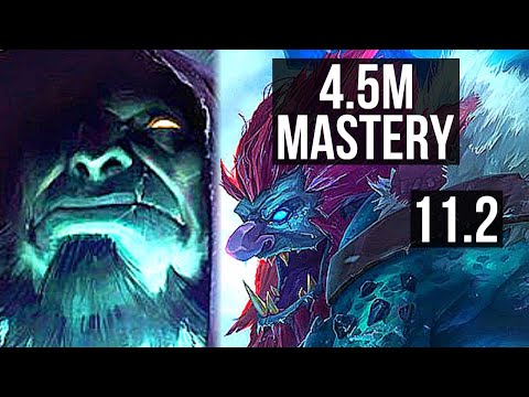 YORICK vs TRUNDLE (TOP) (DEFEAT) | 4.5M mastery, 1700+ games | BR Diamond | v11.2