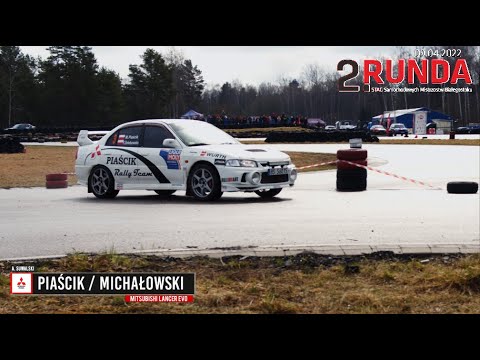 Piaścik / Michałowski - Mitsubishi Lancer Evo IV - 2 runda SMB 2022