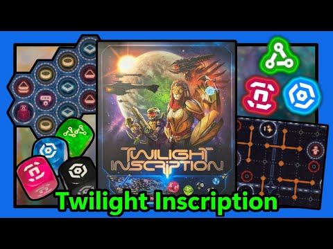 Twilight Inscription Review (Vs. Hadrian's Wall) - The Heaviest Roll and Write Board Game to Date