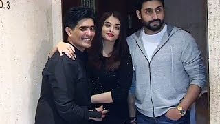 Aishwarya Rai & Abhishek Bachchan At Manish Malhotra's Birthday Bash 2016