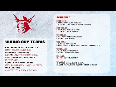 2026 VIKING CUP, PRESENTED BY VADERSTAD: Game 1, SJHL vs Midland (ACHA)