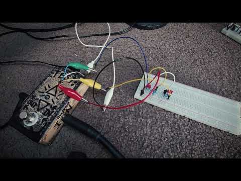 Two DIY Boost Pedal Circuits - On Breadboards.