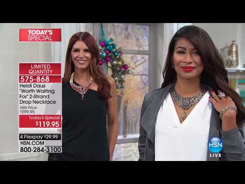 HSN | Heidi Daus Fashion Jewelry 11.15.2017 - 05 PM